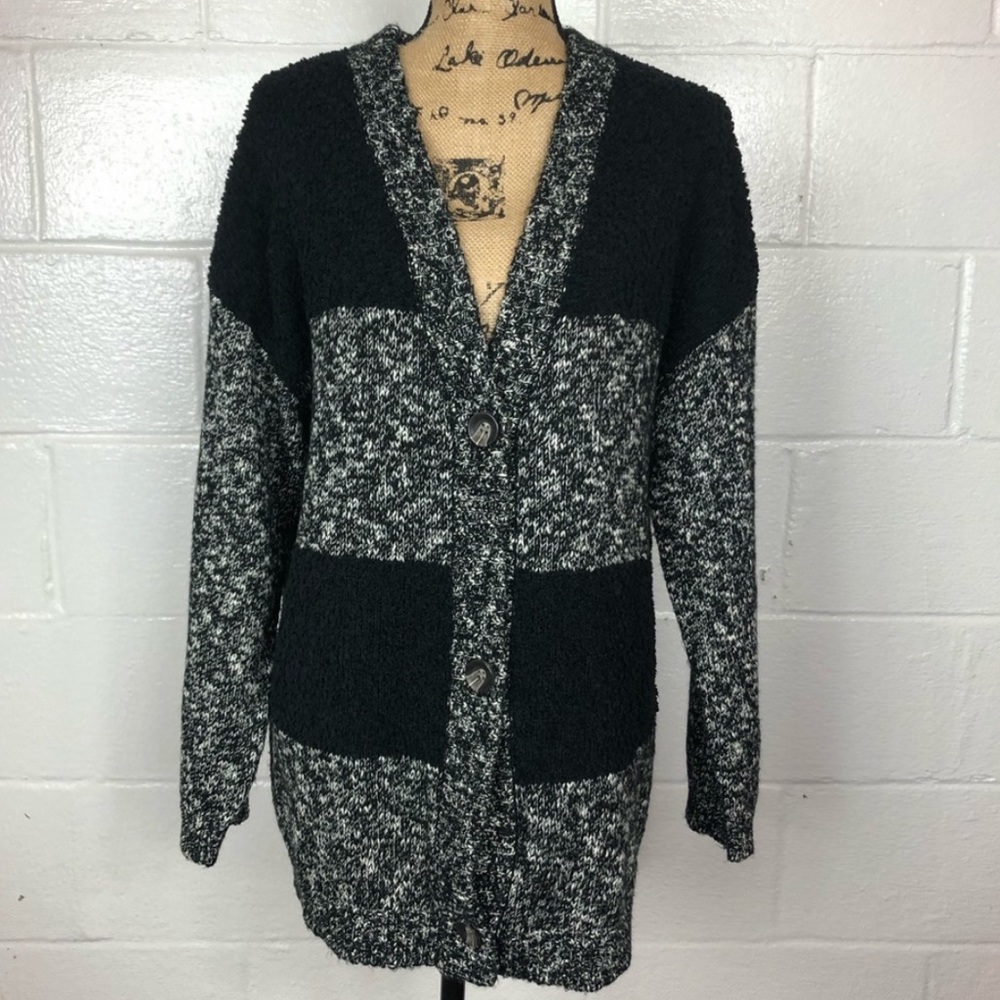 Sanctuary oversized Boule color block knit sweater - Picture 6 of 15